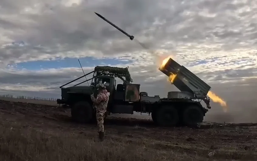 Видео боевых действий на сегодня